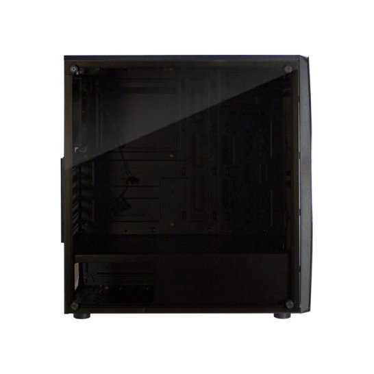 Case Inter-Tech Thunder ATX Mini Tower Zw. Blue light Acr. Case Inter-Tech Thunder ATX Mini Tower Zw. Blue light Acr.