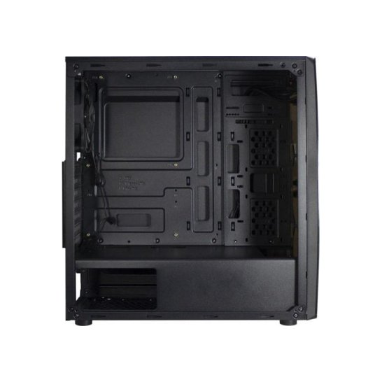 Case Inter-Tech Thunder ATX Mini Tower Zw. Blue light Acr. Case Inter-Tech Thunder ATX Mini Tower Zw. Blue light Acr.