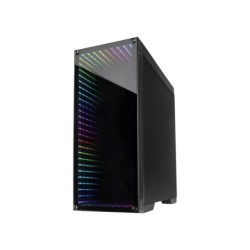 Case Inter-Tech X-908 Infini2 Tower Zw. ARGB sync Glass ATX