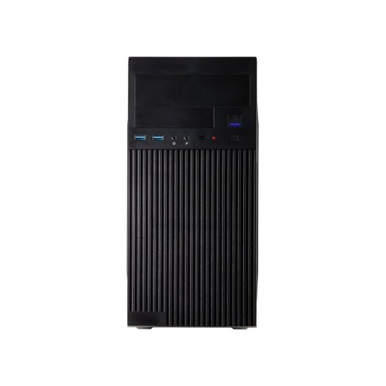 Case Inter-tech IT-6521 black Micro-Tower 2xUSB 3.2 Gen