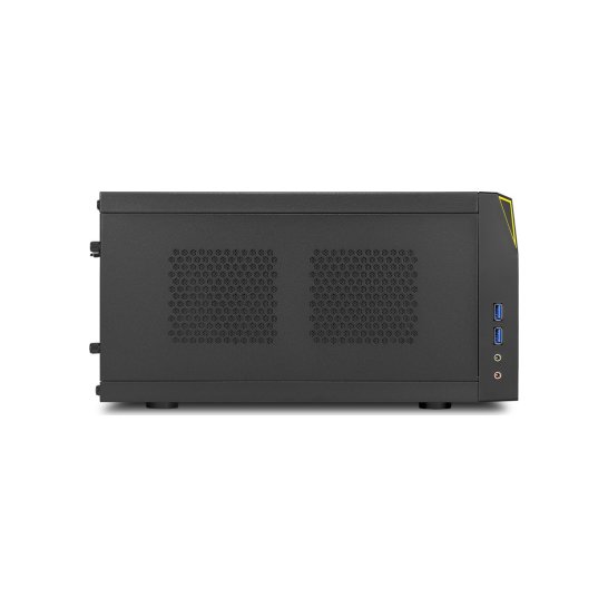 Case Sharkoon SHARK ZONE C10 Zwart, Geel