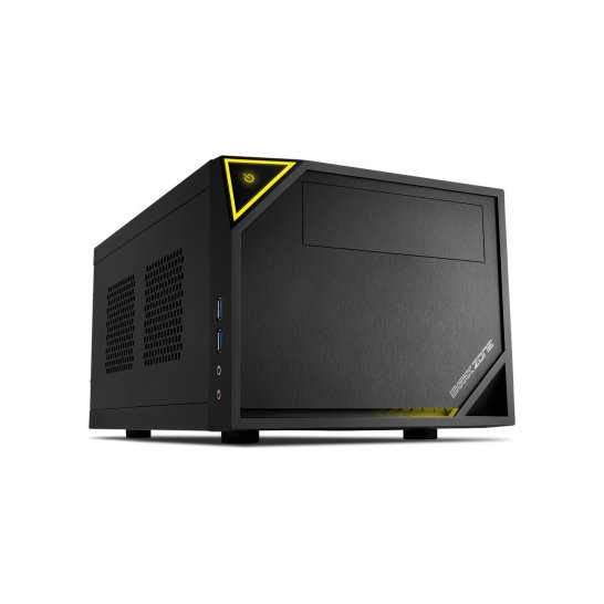 Case Sharkoon SHARK ZONE C10 Zwart, Geel