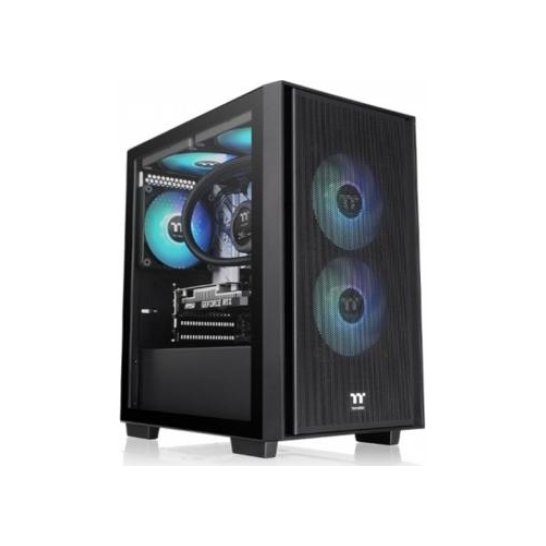 Case Thermaltake Versa H16 TG ARGB Black Case Thermaltake Versa H16 TG ARGB Black