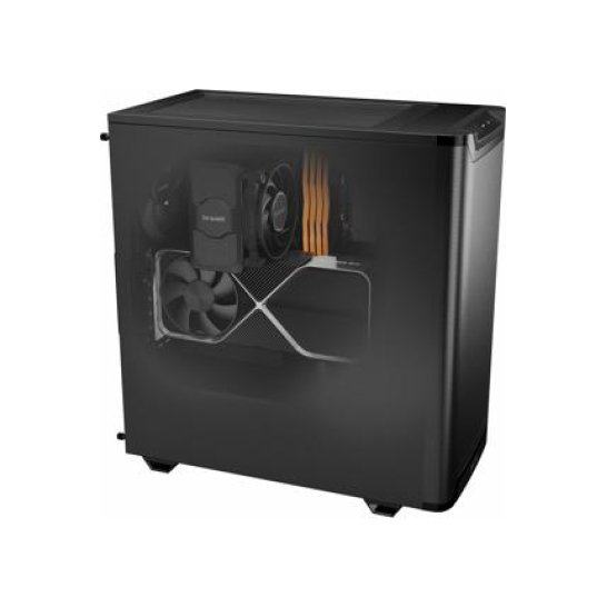 Case be quiet! PURE BASE 501 Airflow Black Midi Tower Zwart Case be quiet! PURE BASE 501 Airflow Black Midi Tower Zwart