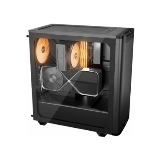 Case be quiet! Pure Base 501 LX Black Midi Tower Zwart Case be quiet! Pure Base 501 LX Black Midi Tower Zwart