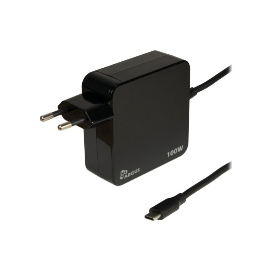 Charger 100W Inter-Tech PD-2100 USB C Zwart Charger 100W Inter-Tech PD-2100 USB C Zwart