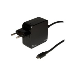 Charger 45W Inter-Tech PD-2045 USB C Zwart Charger 45W Inter-Tech PD-2045 USB C Zwart