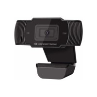 Conceptronic AMDIS 720P HD Webcam + Microphone zwart Conceptronic AMDIS 720P HD Webcam + Microphone zwart