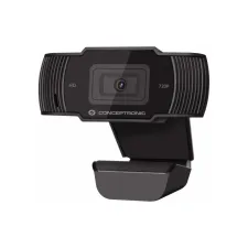 Conceptronic AMDIS 720P HD Webcam + Microphone zwart Conceptronic AMDIS 720P HD Webcam + Microphone zwart