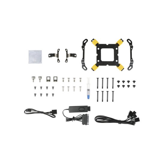 Cooler Azza Galeforce 240mm ARGB PWM Cooler Azza Galeforce 240mm ARGB PWM