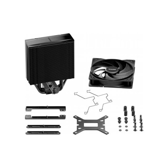 Cooler be quiet! Pure Rock 3 Black 12 cm Zwart 1 stuk(s) Cooler be quiet! Pure Rock 3 Black 12 cm Zwart 1 stuk(s)