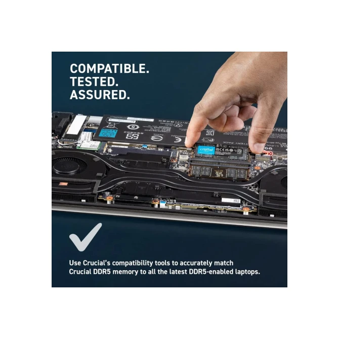 MEM Crucial 16 GB 1 x 16 GB DDR5 5600 MHz SODIMM
