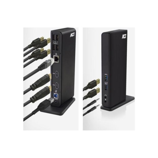 Dock. ACT AC7049 docking bedraad USB 3.2 G Dock. ACT AC7049 docking bedraad USB 3.2 G