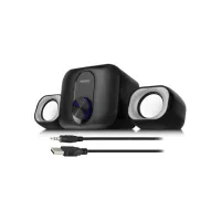 Eminent EM3515 luidspreker set 11 W Zwart 2.1 kanalen