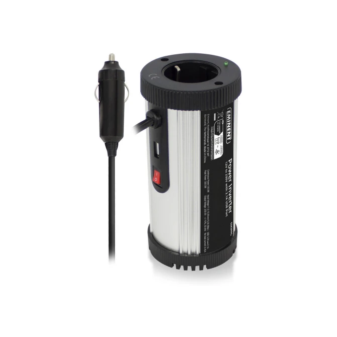 Eminent EM3995 | Auto Omvormer Met USB-A | 150 Watt