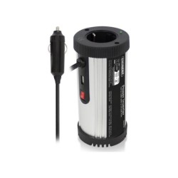 Eminent EM3995 netvoeding & inverter Auto 150 W Zwart, Zilve Eminent EM3995 netvoeding & inverter Auto 150 W Zwart, Zilve
