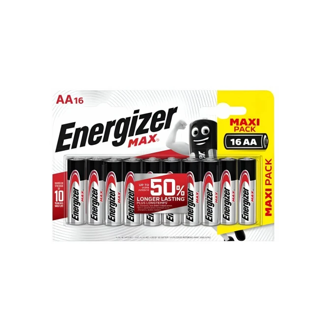 Energizer Max Plus | AA-Batterijen | 16-pack | Alkaline