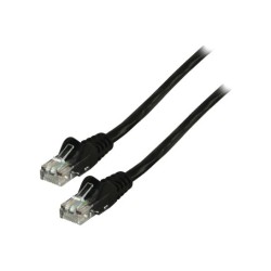 Ewent OEM CAT6 Networking Cable copper 1.5 Meter Black