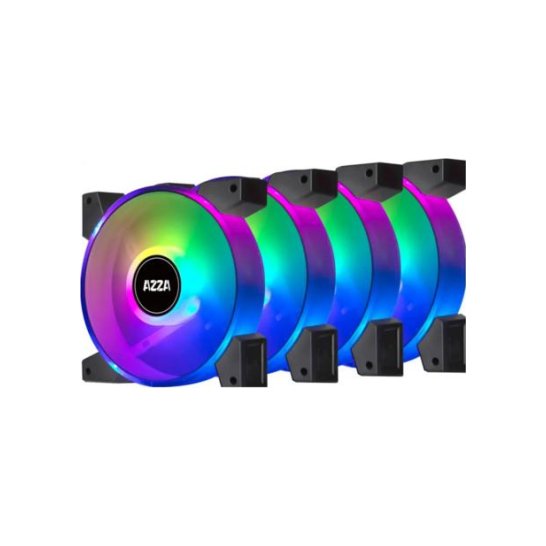 FAN Azza Hurricane II 120mm ARGB SET4 PWM FAN Azza Hurricane II 120mm ARGB SET4 PWM