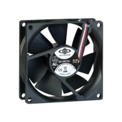 FAN Inter-Tech 80MM FAN/Cooler Zwart FAN Inter-Tech 80MM FAN/Cooler Zwart