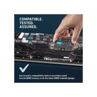 Geheugen Crucial 16 GB 1 x 16 GB DDR5 5600 MHz SODIMM Geheugen Crucial 16 GB 1 x 16 GB DDR5 5600 MHz SODIMM