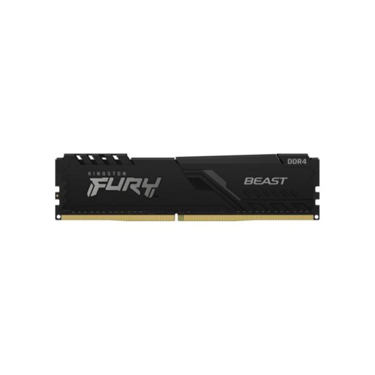 Geheugen Kingston FURY Beast 32GB 1x32GB DDR4 3200Mhz Geheugen Kingston FURY Beast 32GB 1x32GB DDR4 3200Mhz