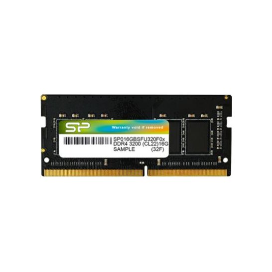 Geheugen Silicon Power 16GB DDR4 3200 Mhz CL22 SODIMM Geheugen Silicon Power 16GB DDR4 3200 Mhz CL22 SODIMM