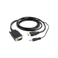 Gembird HDMI naar VGA kabel met audio, 1.8 meter Gembird HDMI naar VGA kabel met audio, 1.8 meter