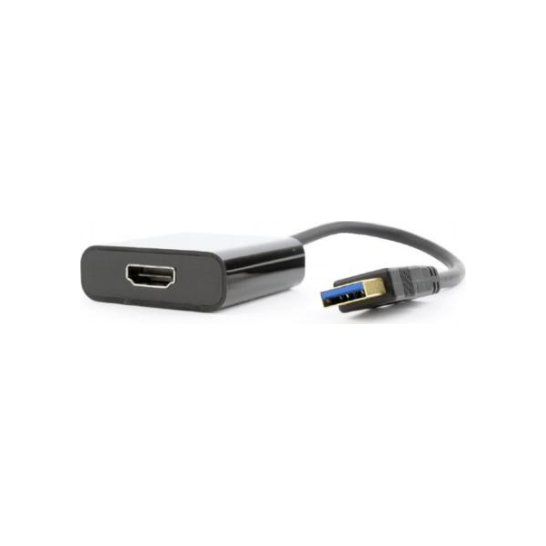 Gembird A-USB3-HDMI-02 tussenstuk voor kabels USB Zwart Gembird A-USB3-HDMI-02 tussenstuk voor kabels USB Zwart