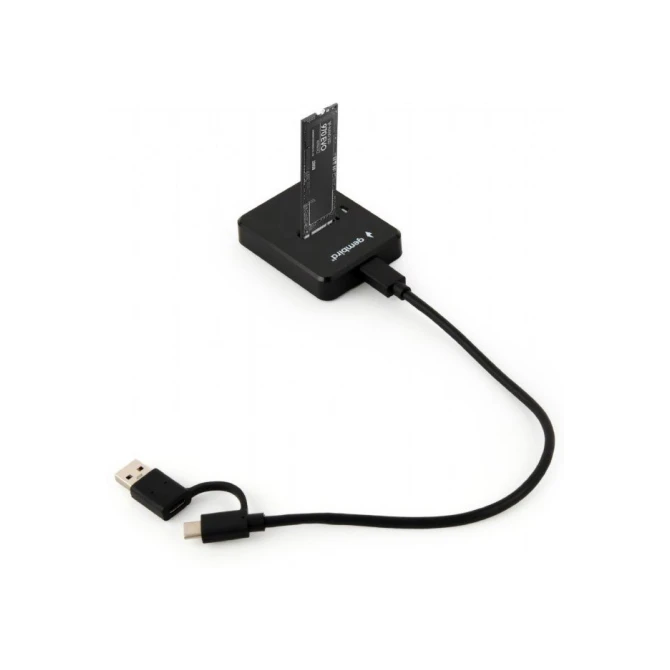 Gembird DD-U3M2 | M.2 SATA & NVMe SSD Docking Station | USB 3.2 Gen 1 Type-C