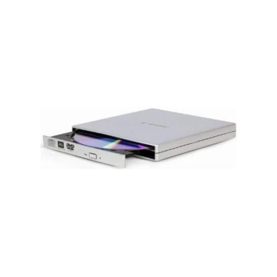 Gembird DVD-USB-02 optisch schijfstation Silver DVD±RW Gembird DVD-USB-02 optisch schijfstation Silver DVD±RW