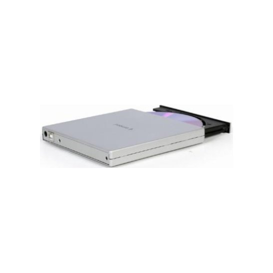 Gembird DVD-USB-02 optisch schijfstation Silver DVD±RW Gembird DVD-USB-02 optisch schijfstation Silver DVD±RW