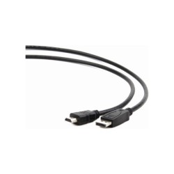 Gembird DisplayPort - HDMI, 1.8m HDMI A Zwart