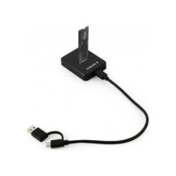Gembird M.2 Dock USB 3.2 Gen 1 (3.1 Gen 1) Type-C Zwart