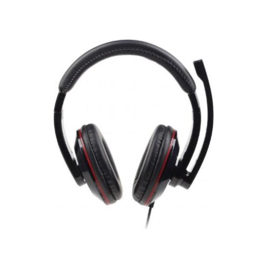 Gembird MHS-001 hoofdtelefoon/headset Hoofdband Zwart Gembird MHS-001 hoofdtelefoon/headset Hoofdband Zwart