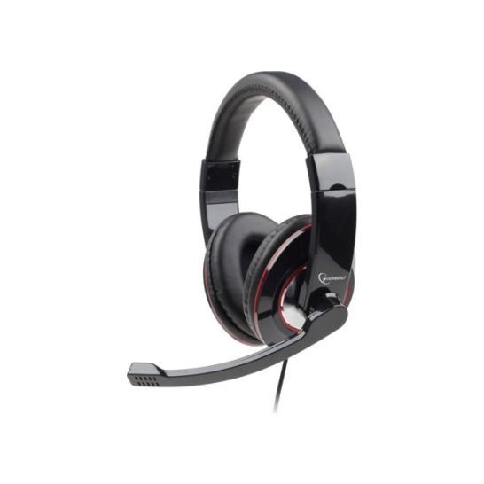 Gembird MHS-001 hoofdtelefoon/headset Hoofdband Zwart Gembird MHS-001 hoofdtelefoon/headset Hoofdband Zwart