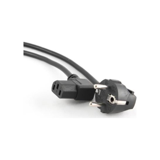 Gembird PC-186-VDE electriciteitssnoer Zwart 1,8 m Gembird PC-186-VDE electriciteitssnoer Zwart 1,8 m