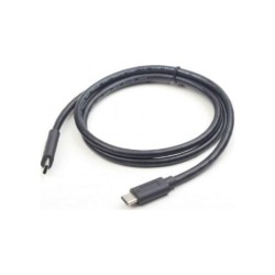 Gembird USB-kabel USB 3.2 Gen 1 (3.1 Gen 1) USB C Zwart Gembird USB-kabel USB 3.2 Gen 1 (3.1 Gen 1) USB C Zwart