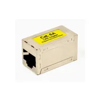 Gembird NCA-LC6S-01 tussenstuk voor kabels RJ-45 Beige