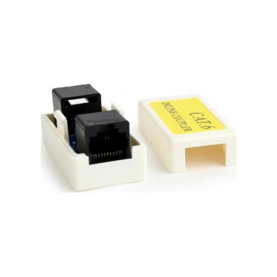 Gembird tussenstuk voor kabels RJ-45F Wit Gembird tussenstuk voor kabels RJ-45F Wit