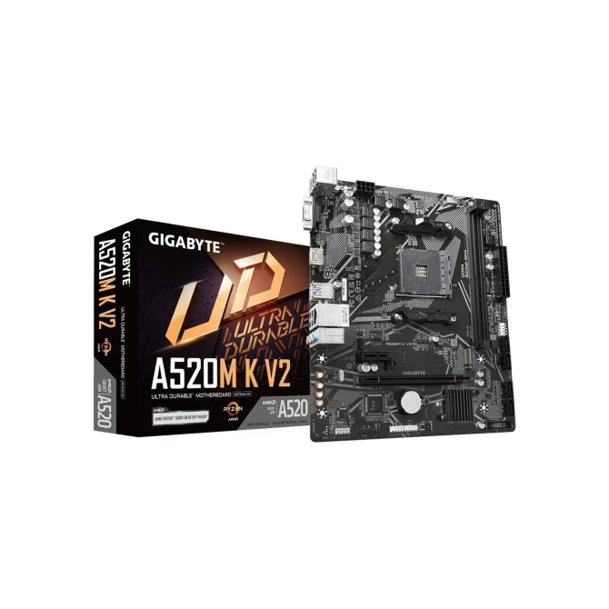MB Gigabyte A520M-K V2 AM4 micro ATX