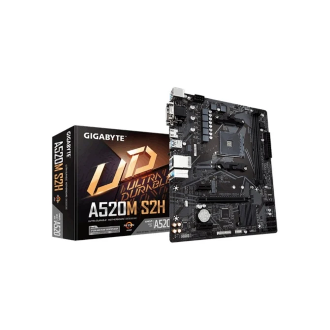 MB Gigabyte A520M S2H moederbord Socket AM4 micro ATX