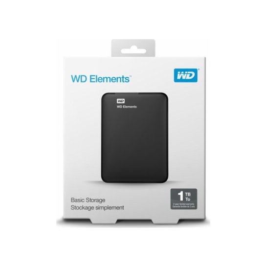 HDD Ext. WD Elements Portable 1TB / USB 3.0 / 2.5Inch HDD Ext. WD Elements Portable 1TB / USB 3.0 / 2.5Inch