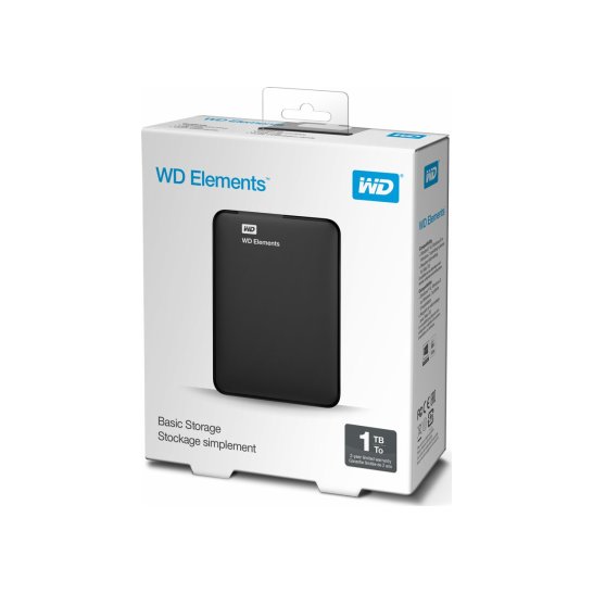 HDD Ext. WD Elements Portable  1TB / USB 3.0 / 2.5Inch