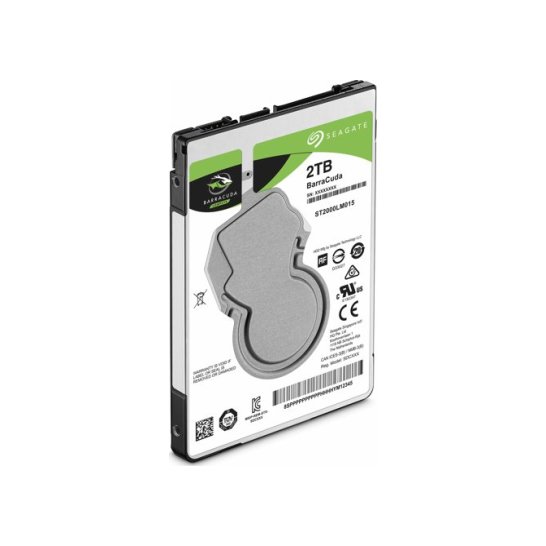 HDD Seagate Barracuda 2TB - 2.5inch - 5400RPM - 128MB - SATA HDD Seagate Barracuda 2TB - 2.5inch - 5400RPM - 128MB - SATA