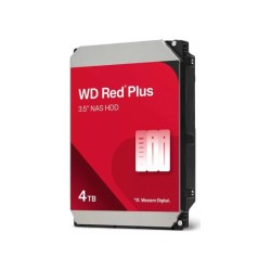HDD WD Red Plus 4 TB 5400 RPM 128 MB 3.5" SATA III
