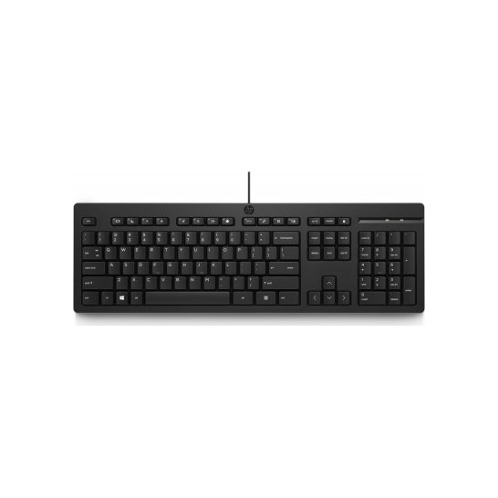 HP 125 Wired USB Keyboard QWERTY US
