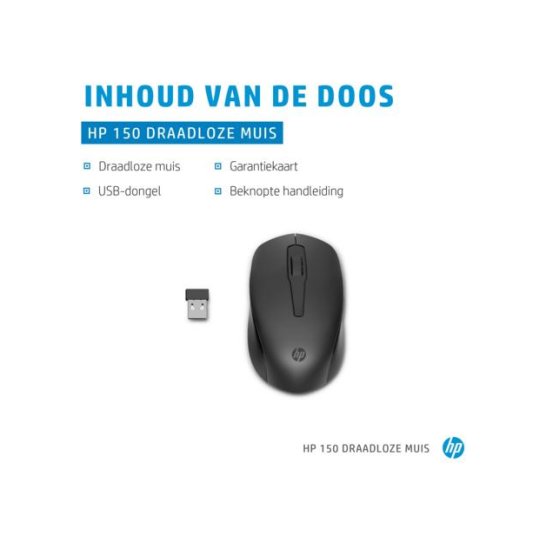 HP 150 draadloze muis HP 150 draadloze muis