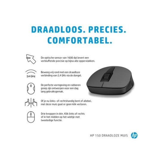 HP 150 draadloze muis HP 150 draadloze muis