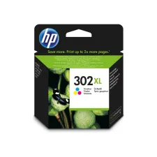 HP 302XL originele high-capacity drie-kleuren inktcartridge